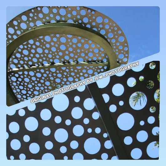 Modern Retro Blue Polka-stippen op zwart Tafeltennisbatje