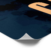 Modern Retro Cambodian Travel Poster (Hoek)