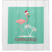 MODERN  RETRO CHRISTMAS FLAMINGO DOUCHEGORDIJN (Voorkant)
