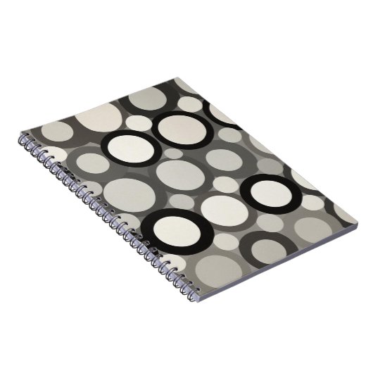 Modern Retro Circle Notitieboek (Rechterzijde)