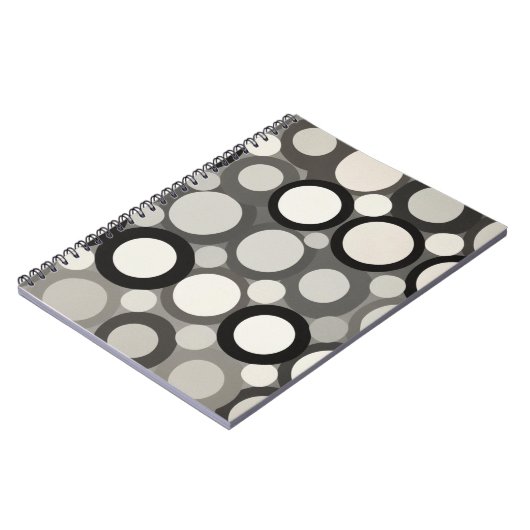 Modern Retro Circle Notitieboek (Linkerzijde)