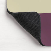 Modern Retro Color Geometric Pattern Monogram #7 Muismat (Hoek)