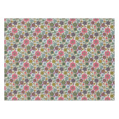 Modern Retro Floral Drawing Seamless Pattern Art Tafelkleed (Voorkant (Horizontaal))