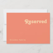 Modern Retro | Gereserveerd koraal (Voorkant)