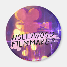 Modern Retro Hollywood Filmmaker in het Roze Magneet