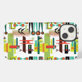 Modern Retro iPhone Hoesje (Achterkant horizontaal)