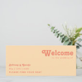 Modern Retro | Koptekst van de Oranje Cream-startk (Staand voorkant)