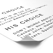 Modern Retro Lettering Signature Dranken Bord Poster (Hoek)