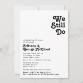 Modern Retro liet ons nog steeds terugkeren Kaart (Voorkant)