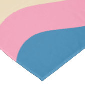 Modern Retro Liquid Swirl Colorful Abstract Tafelkleed (Gekanteld)