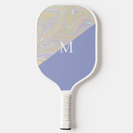 Modern Retro Mashup Pickleball Paddle (Achterkant)