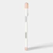 Modern Retro Monogram Initiaal Hedendaags Schattig Case-Mate iPhone Case (Achterkant / Rechts)