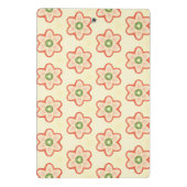  Modern Retro Monogram Mini Klembord (Achterkant)