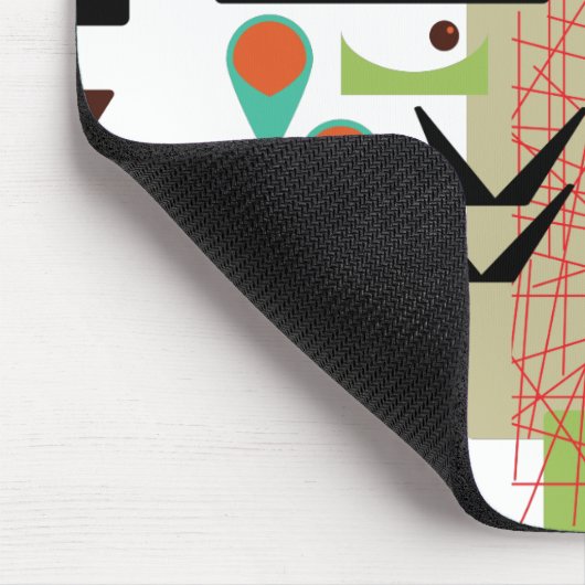 Modern Retro Muismat (Hoek)