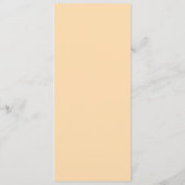 Modern Retro| Oranje menu Binddromen (Achterkant)