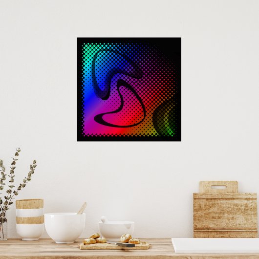 Modern Retro Poster (Keuken)