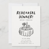 Modern Retro repetitie diner geïllustreerd Kaart (Voorkant)