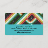 Modern Retro Visitekaartje (Achterkant)