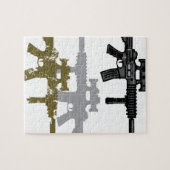 Modern Rifle Legpuzzel (Horizontaal)