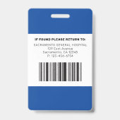 Modern RN Nurse Badge (Achterkant)