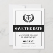 Modern RN Nursing School Afstuderen Save The Date (Voorkant)