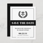 Modern RN Nursing School Afstuderen Save The Date (Voorkant / Achterkant)