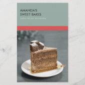 MODERN RODE BLAUWE FOTO-TEMPLATE KLASSEN WERKSHOP FLYER (Achterkant)