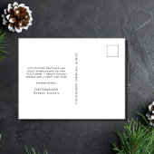 Modern Rode Zakelijke Kerstmis Feestdagenkaart