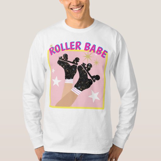 Modern Roller Skater Derby Skating Gift T-shirt (Voorkant)