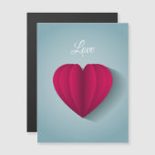 Modern Romantic Heart Love (Voorkant / Achterkant)