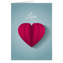 Modern Romantic Heart Love