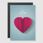 Modern Romantic Heart Love (Voorkant / Achterkant)