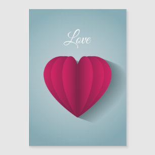 Modern Romantic Heart Love