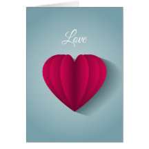 Modern Romantic Heart Love