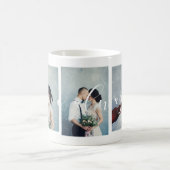 Modern romantisch | Liefde altijd script drie foto Koffiemok (Center)