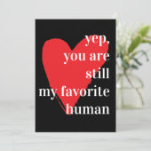 Modern romantisch mooi citaat feestdagenkaart (Staand voorkant)