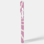 Modern romantisch roze harten patroon Case-Mate iPhone case (Achterkant / Links)