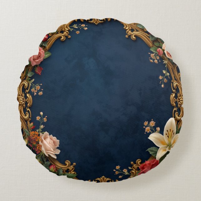 Modern rond aangepast kussen 16 inch (Voorkant)