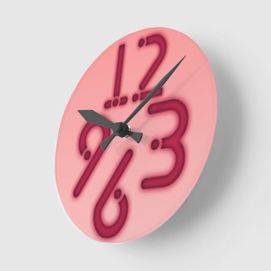 Modern Ronde Klok (Hoek)