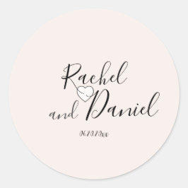 Modern Ronde Sticker