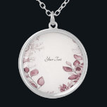 Modern rood blad Ketting<br><div class="desc">Prachtig modern rood blad Ketting</div>