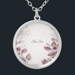 Modern rood blad Ketting<br><div class="desc">Prachtig modern rood blad Ketting</div>