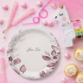 Modern rood blad papier Bord