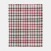 Modern Rood en Zwart spelpatroon Fleece Deken (Voorkant)