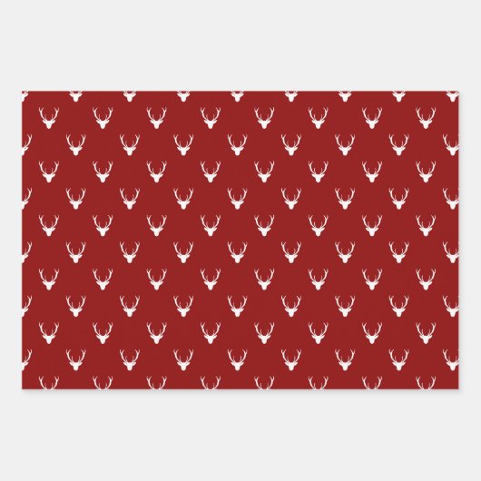 Modern rood groen en wit vrolijk kerstscript inpakpapier vel (Voorkant 2)