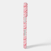 Modern rood Japans golven geometrisch patroon Case-Mate iPhone Case (Achterkant / Rechts)