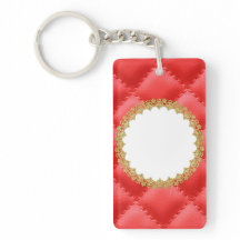 Modern rood lederen patroon