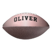 Modern rood roze Metallic Player Team Name Number American Football (Gedraaid 90)