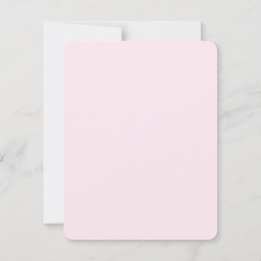 Modern Rood & Roze Trendy Maid of Honor Voorstel Notitiekaartje (Achterkant)