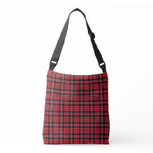 Modern rood ruitpatroon